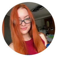 Maíra, estudante assessorada pela Total