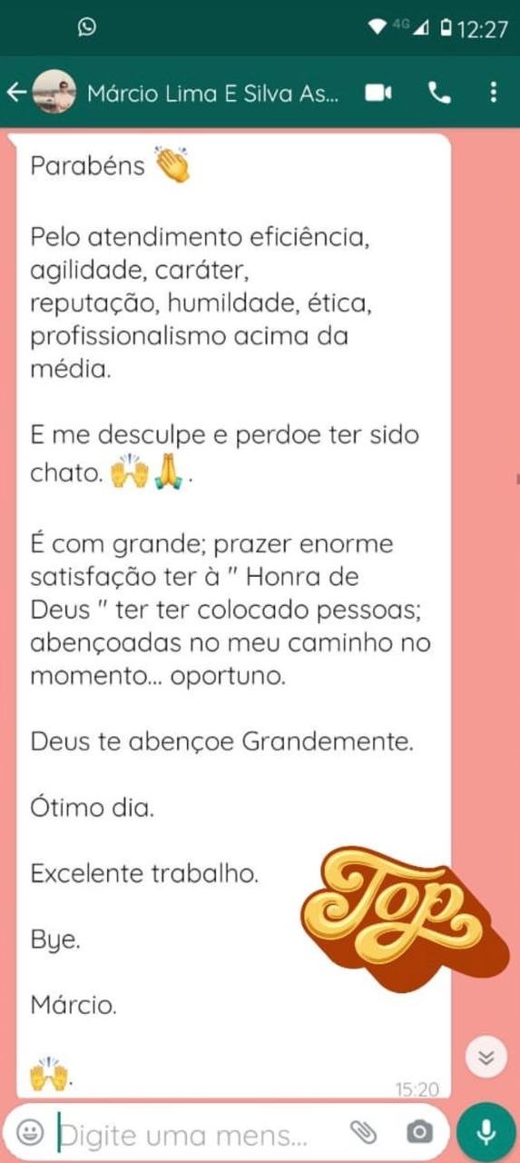 Print de conversa de WhatsApp — estudante assessorado 4